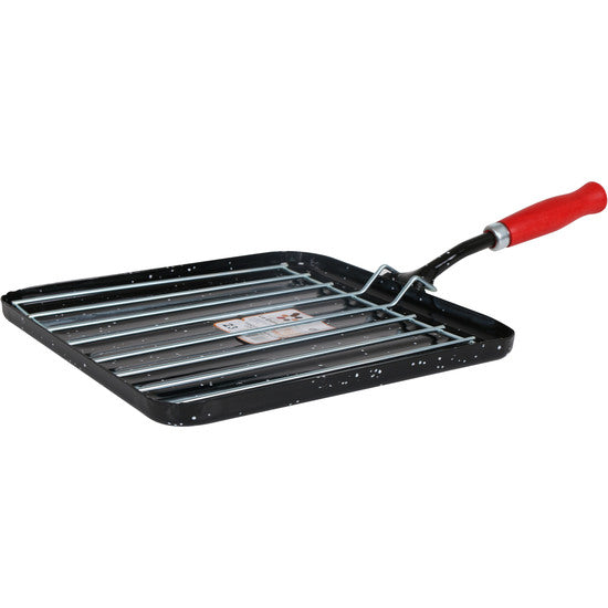 SQUARE GRILL WITH 23CM MARBLED GRILL