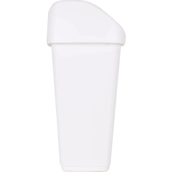 AURORA CREAM 9L SWING LID WASTE BIN