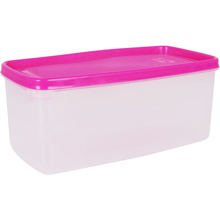 4 Lancheiras Retangulares de 2L - Cores Sortidas