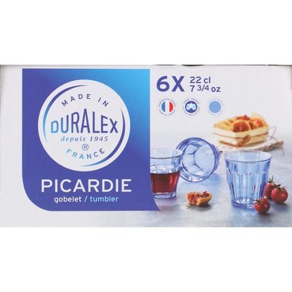 SET OF 6 GLASSES 22CL MARINE PICARDIE