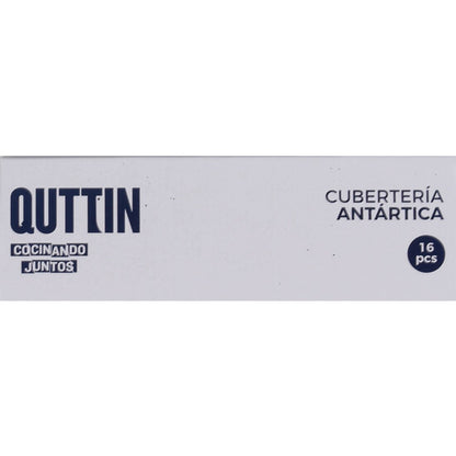 44 sets CUBERTERIA 16 PIEZAS QUTTIN ANTARTICA