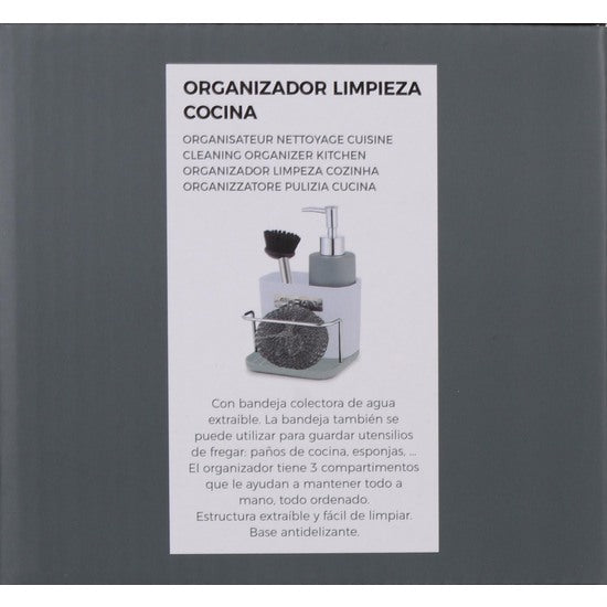 18 unidades Organizador limpieza cocina quttin