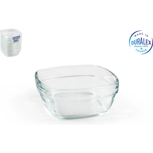 72 units BOWL 150CC STACKABLE LYS TRANSPARENT SQUARE