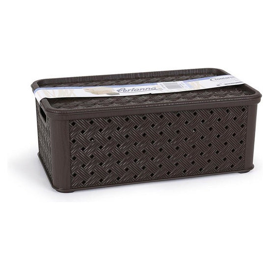 STORAGE BOX 4 LC/LID ARIANNA WENGE