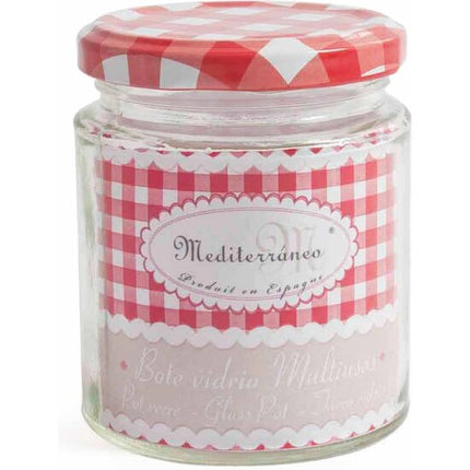 Pote de vidro multiuso com tampa, de 250cc a 1000cc