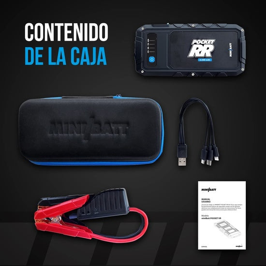 MINIARRANCADOR BATERÍA MINIBATT POCKET RR (6.000 MAH) - PINZAS INTELIGENTES MINIBATT