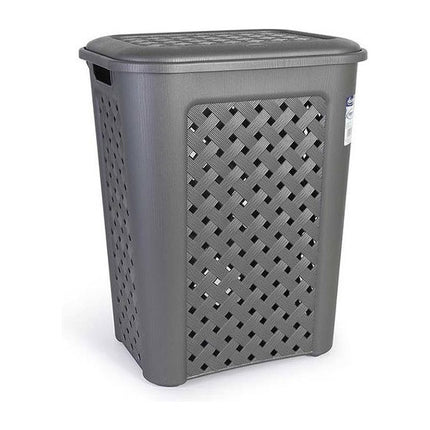 CESTO ROPA 50 L ARIANNA GRAFITO