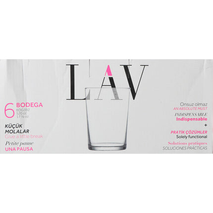 Conjunto 6/12 taças de cidra 520cc adega