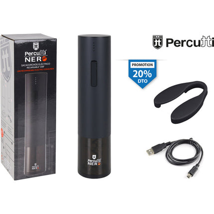 2 Sacacorchos electrico percutti nero