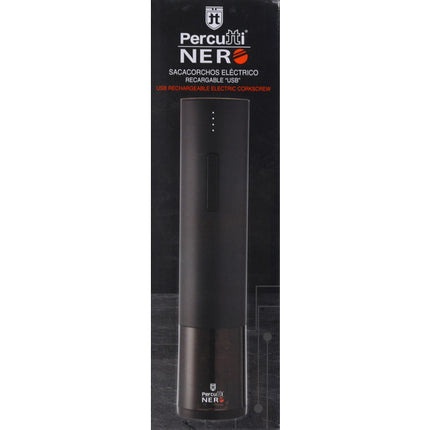 2 Sacacorchos electrico percutti nero