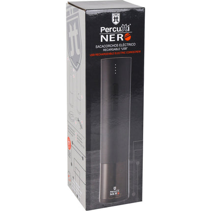 2 Sacacorchos electrico percutti nero