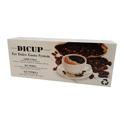 DICUP - REFILLABLE CAPSULES COMPATIBLE WITH DOLCE GUSTO