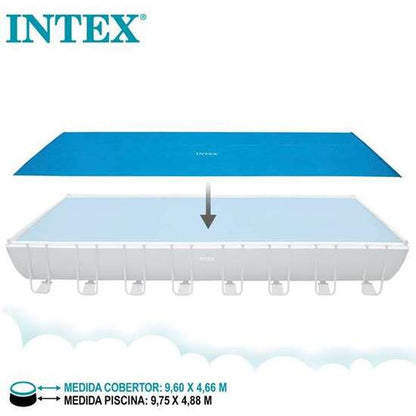 Cobertor solar para piscina frame rectangular 975x488 cm - modelos surtidos