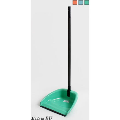 FOLDABLE DUSTPAN + RUBBER + GENA STICK - ASSORTED COLORS