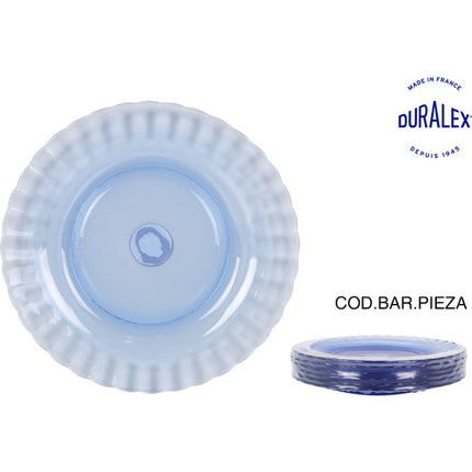 Vajilla transp. 12pc duralex Picardie