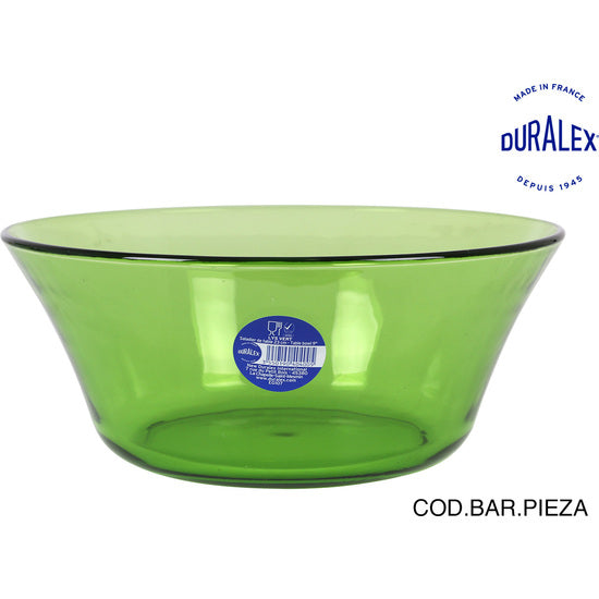 Salad bowl 23cm- 220cl green/amber lys