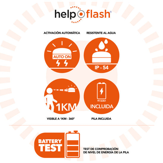 Help flash v2 2021 - autonomous emergency light, signal v16