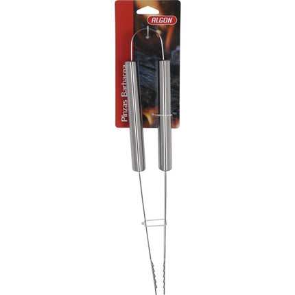 PINÇAS PARA CHURRASCO CR SILVER PRIVILEGE