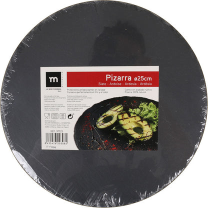 PLATO PIZARRA 25CM ELITE