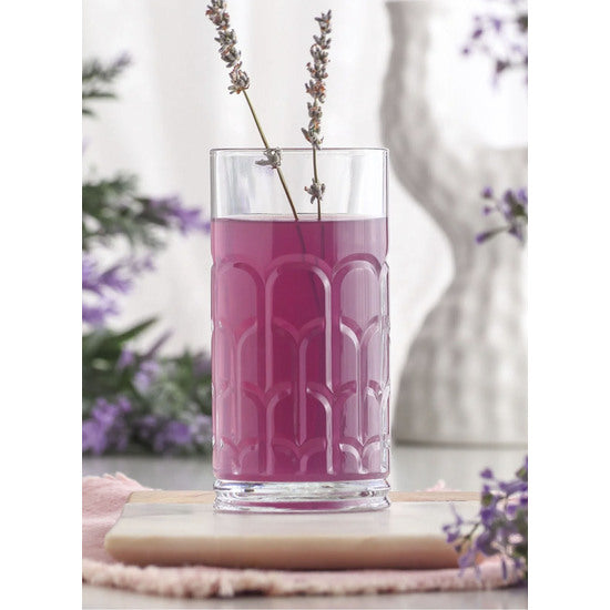 Set of 6 glasses 390cc Archie - 4/16 sets