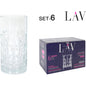 Set 6 vasos 390cc archie - 4/16 sets