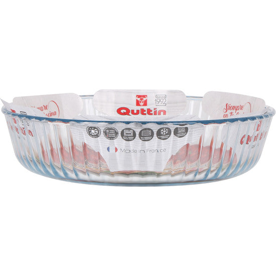 QUTTIN GLASS CAKE MOULD 26CM