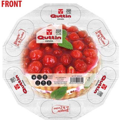 QUTTIN GLASS CAKE MOULD 26CM