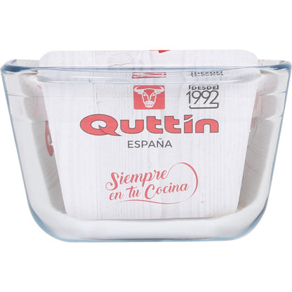 QUTTIN DEEP GLASS RECTANGULAR MOULD 28CM/1.7L