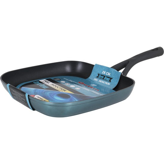 VEN QUTTIN FULL INDUCTION 28x28CM GRILLING PAN