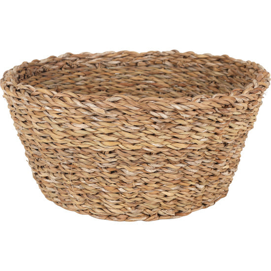 2 CONICAL WICKER BASKETS 30X13CM PRIVILEGE