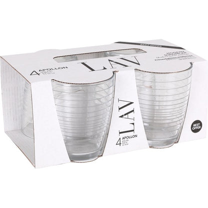 SET 8 VASOS 340CC APOLLON BEST OFFER