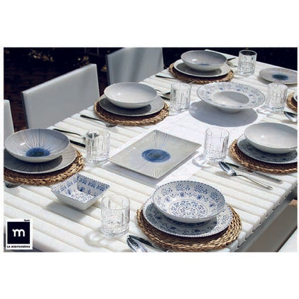 4 DESSERT PLATES 20CM IRYS MONACO GLOSS