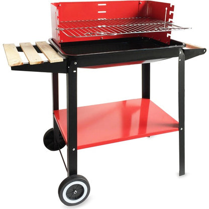 BARBECUE WITH WHEELS 58X38CM ALGON