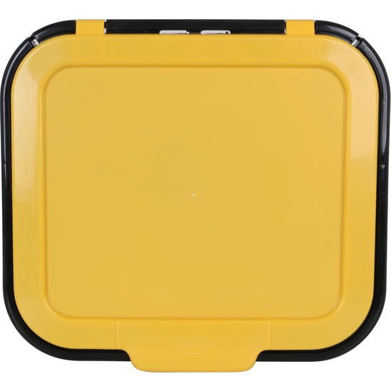 COVERLINE TRASH BIN 44L BLACK/YELLOW LID