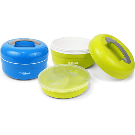 Garrafa térmica plástica Privilege 1500ml para alimentos - Cores sortidas