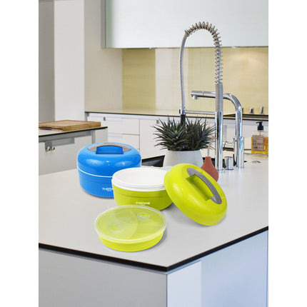 Garrafa térmica plástica Privilege 1500ml para alimentos - Cores sortidas