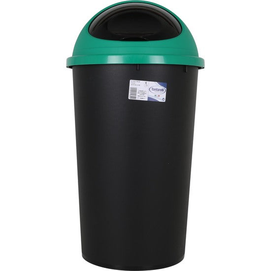 SMALL HOOP 25L TRASH CAN WITH LID