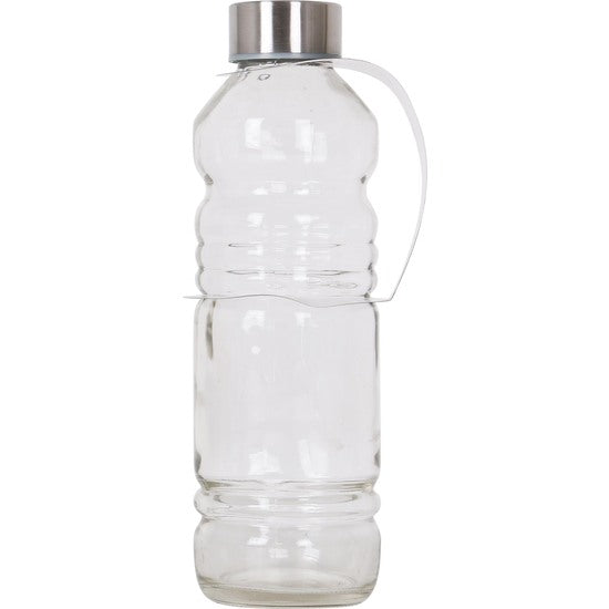 0.5L GLASS BOTTLE METAL CAP 7X22CM ANNA