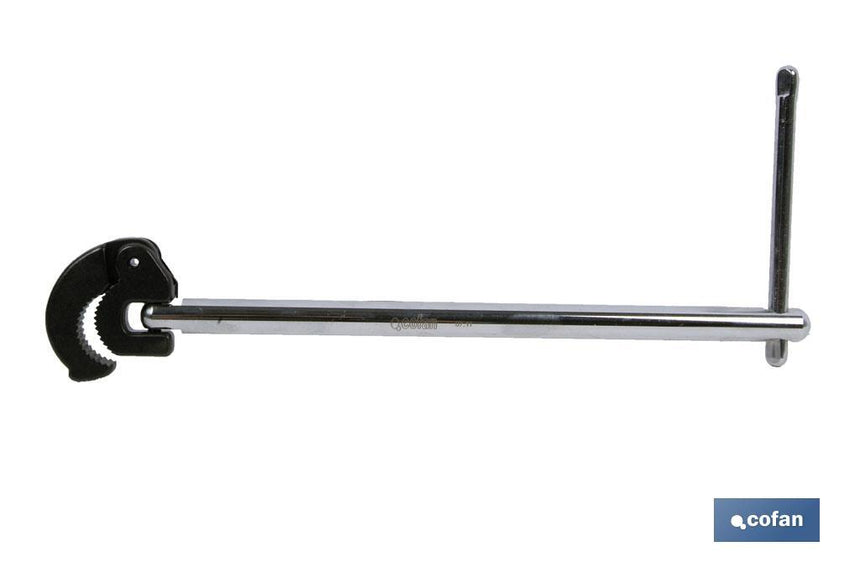 Llave de Lavabo ajustable | Para fijar tuercas de unión debajo del Fregadero | Apertura máxima M-32
