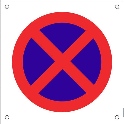OB12 Prohibido parar/aparcar