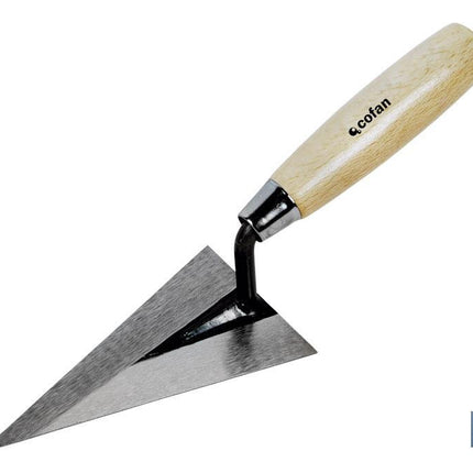 Paletín con punta aguda | Medidas: 130 mm de longitud | Para la construcción | Mango de madera