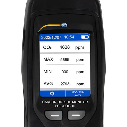 Medidor de CO e CO2 PCE-COG 10