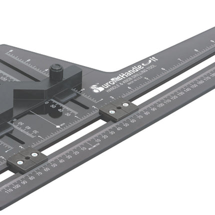 Plantilla para taladrar tiradores, para taladrar en puertas de armario, tapas y pantallas