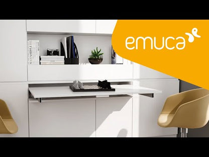 Emuca Guides for Lunch+39 extendable table, Aluminium, Anodized stainless steel