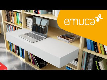 Emuca Guías para mesa extensible y elevable Oplà Folding+39, Aluminio, Anodizado inox