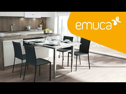 Emuca Guides for Party extendable table, Aluminium, Anodized stainless steel