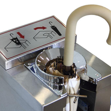Dispensador de bolsas para paraguas