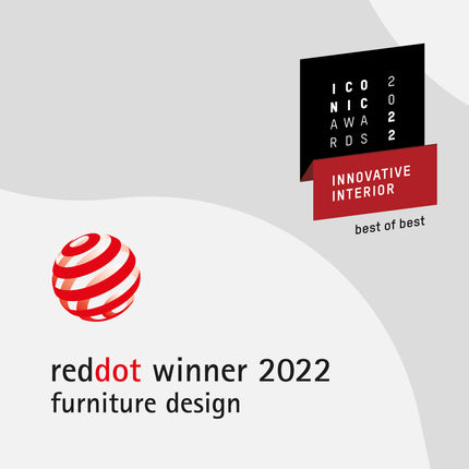 Emuca Lote de 2/3 estructuras Zero con herrajes y perfiles para montaje al suelo y a pared con nivelador circular Gris piedra