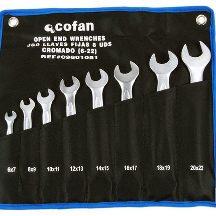 Juego de llaves fijas de doble boca pulidas Cofan · Imagen de la familia