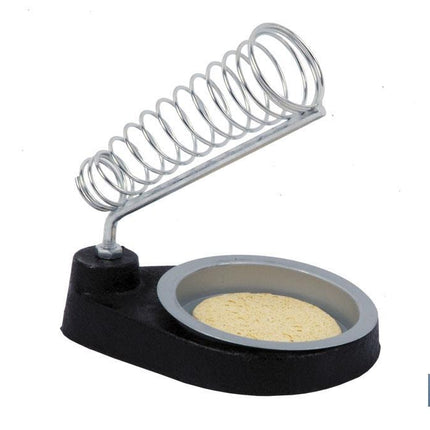 Soporte para soldar Estáño | Resorte metálico unido a la base circular | Longitud 170 mm